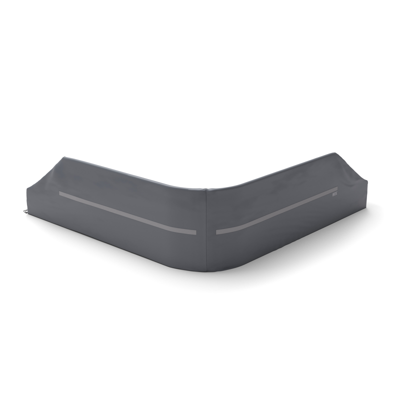 Donato beschermhoes lounge 3-zit links + 2-zit - L1: 290 cm x L2: 290 cm x B: 88 cm x H: 68 cm