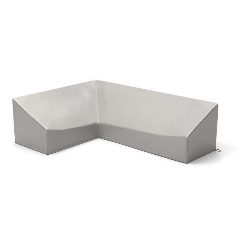 Housse de protection salon de jardin Campelo 3-pl droite + coin + 2-pl - L1: 316 cm x L2: 247 cm x Larg: 77 cm x H: 66 cm