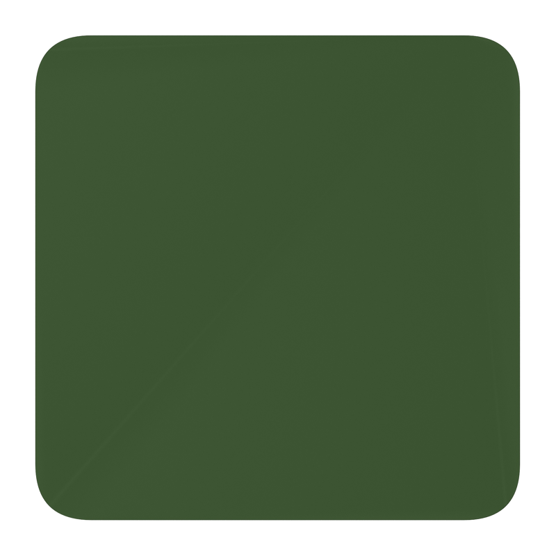 Fano kantelbare tuintafel in groen aluminium - L 80 x B 80 x H 73 cm