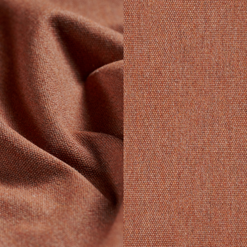 Sierkussen 45 x 45 cm in all weather sunbrella® luxe heritage rust