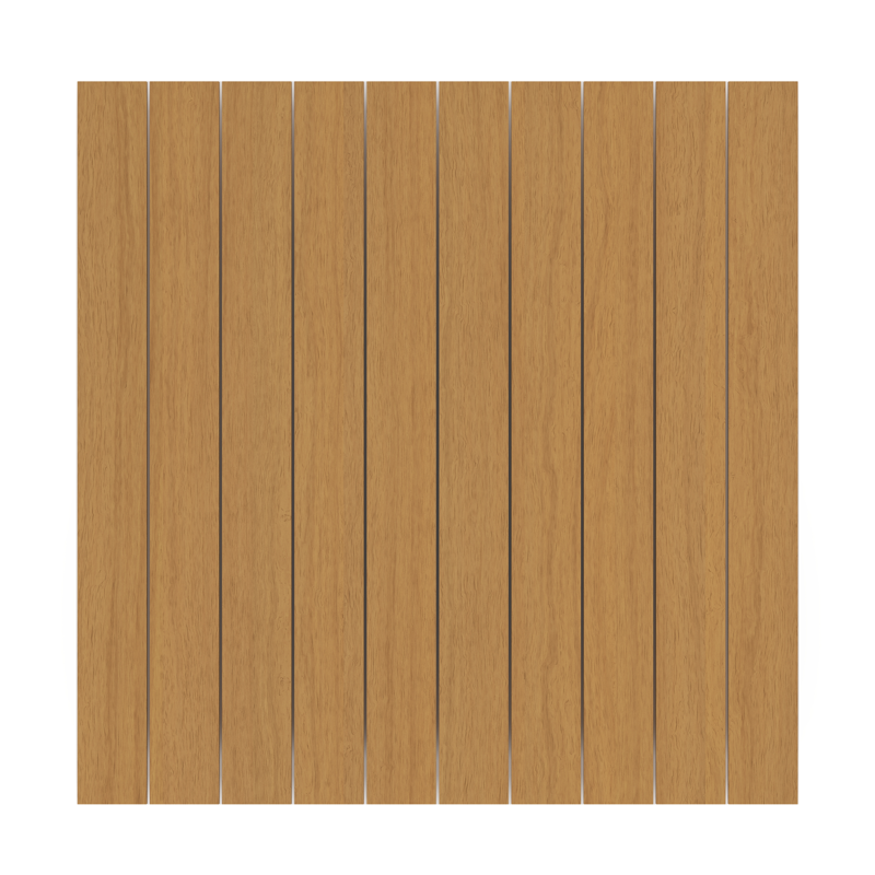 Bahia tuintafel rechthoekig in wit aluminium en polywood - L 200 x B 89 x H 75 cm