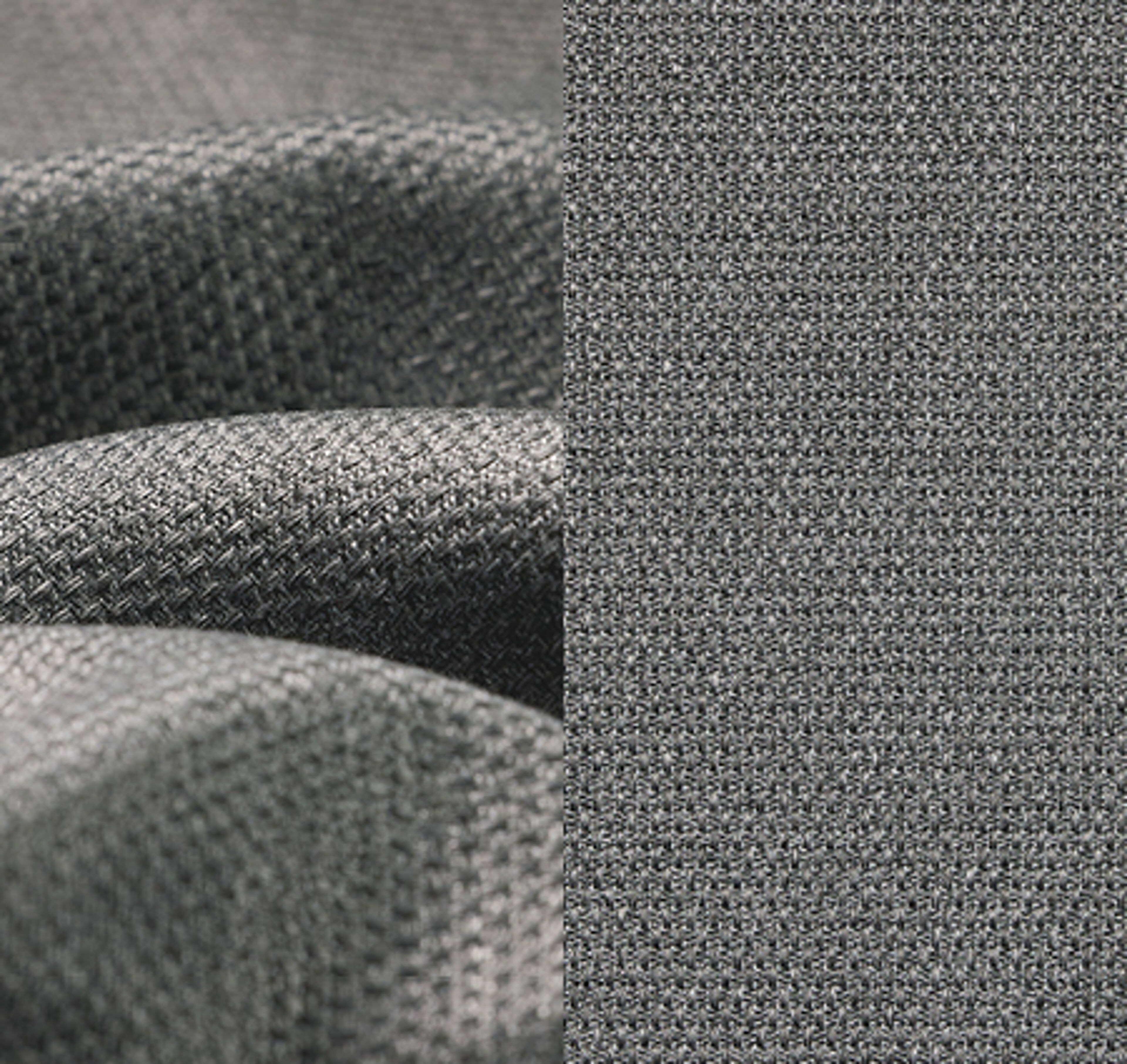 Coussin de chaise Amalfi - Calobra en weather+ softtouch gris