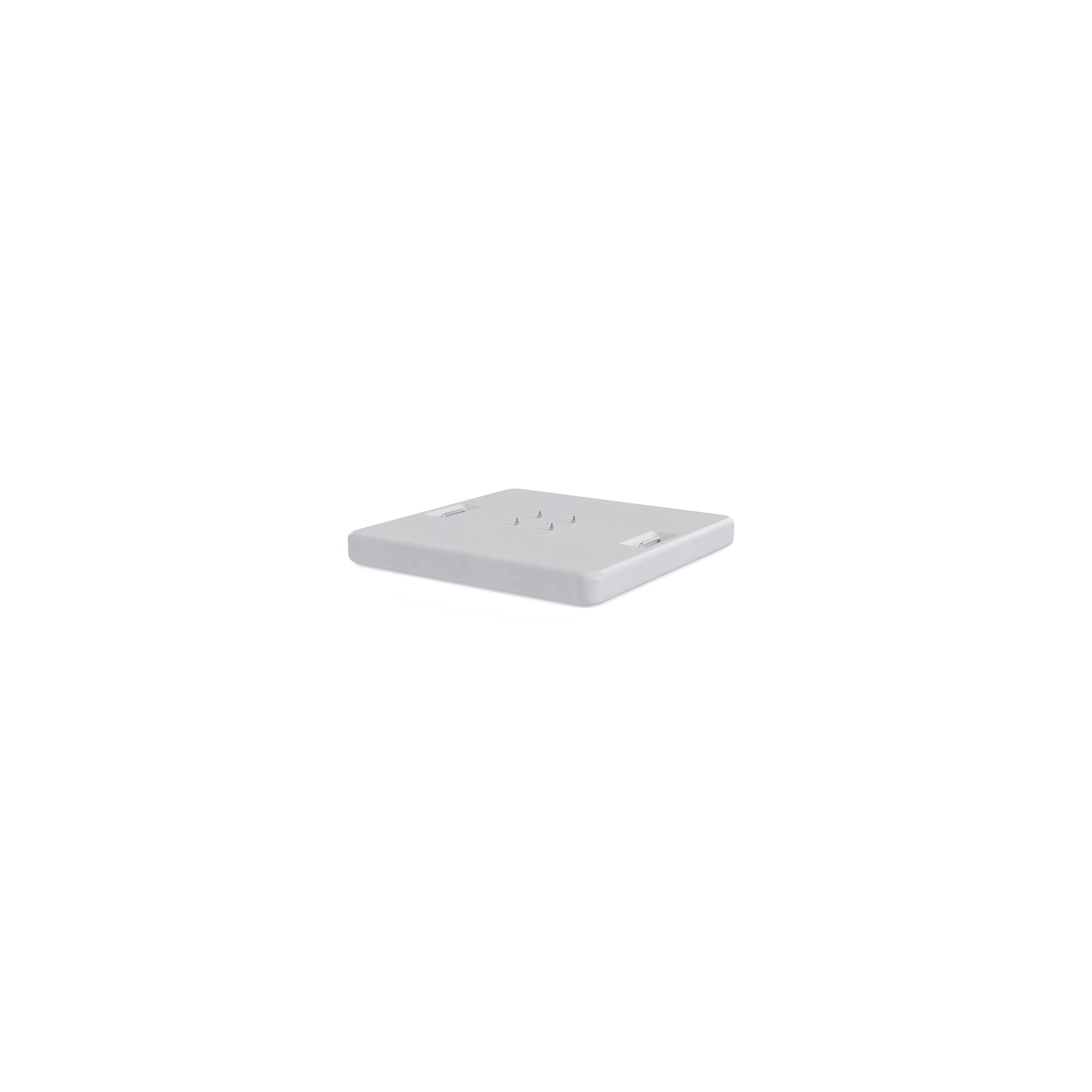 Lapido parasolvoet wit beton van 120 kg