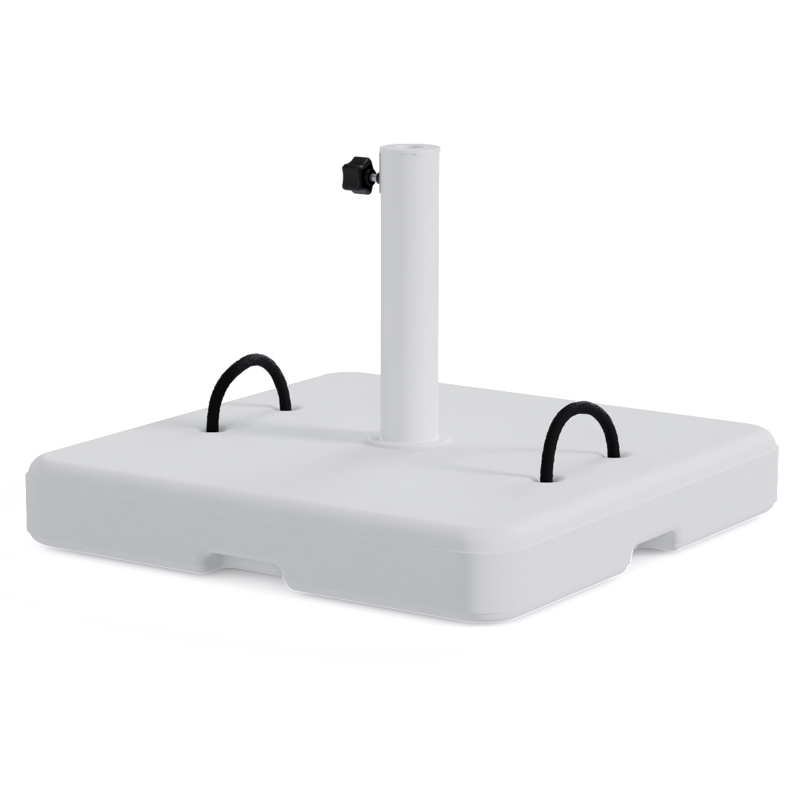 Intenso parasolvoet wit beton van 60 kg