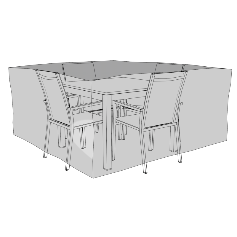 Housse de protection Bristol A là Carte table 100 x 100 cm