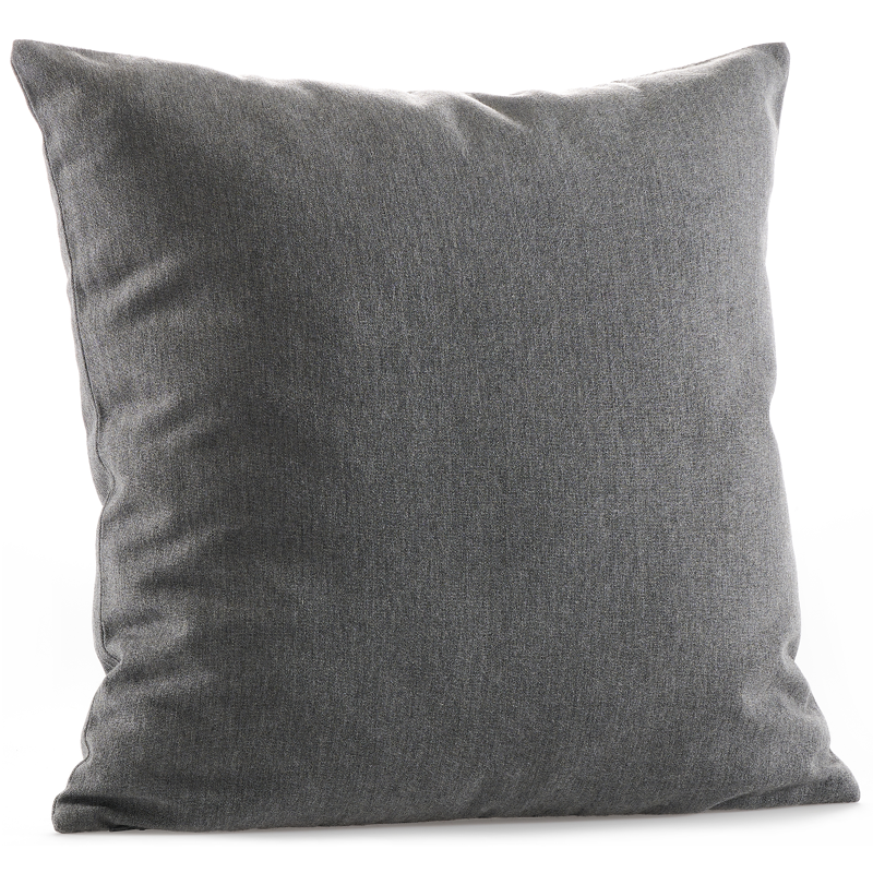 Sierkussen 45 x 45 cm in all weather sunbrella® luxe natte charcoal chine