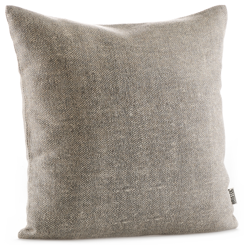 Coussin déco 45 x 45 cm en all weather sunbrella® luxe chartres pewter