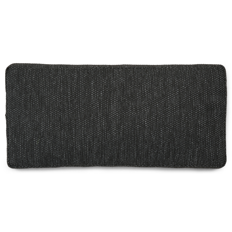 Hoofdkussen voor ligbed in Weather+ Softtouch sky black