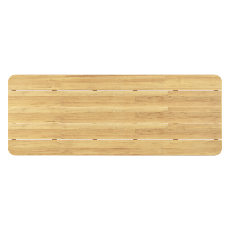 Orso tuintafel rechthoekig afgerond in teak - L 290 x B 110 x H 75 cm