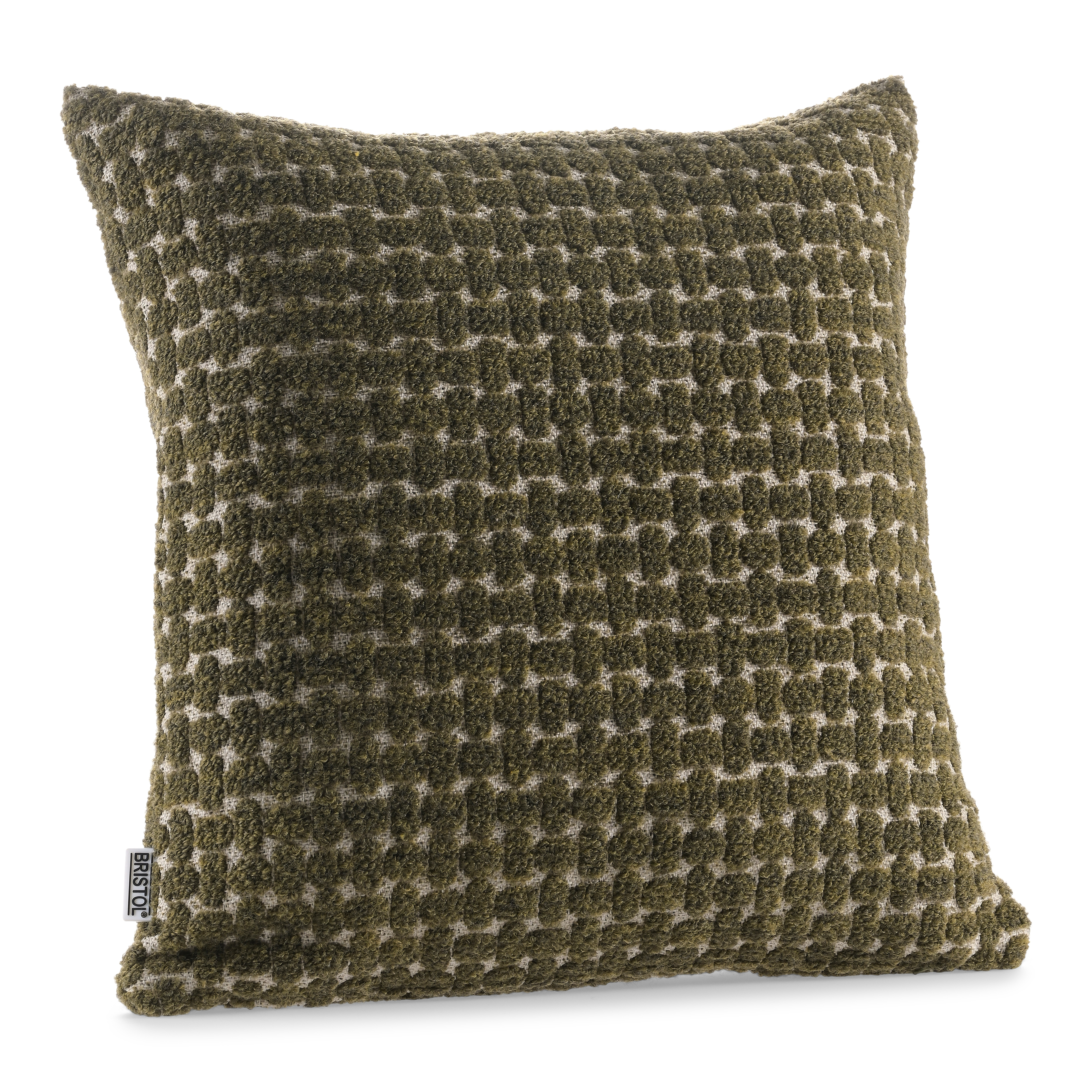 Sierkussen 45 x 45 cm in All Weather Cosytica pebble leaf