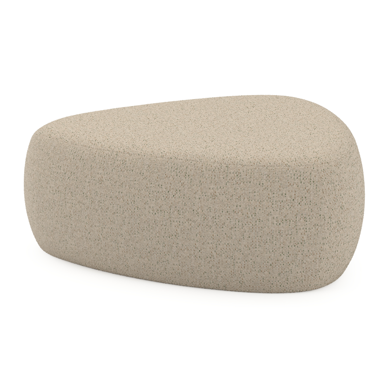 Pouf Masso en bora forest All weather Cosytica - Lrg. 90 x Prof. 90 x Haut. 35 cm