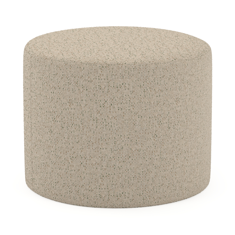 Pouf Masso arrondis en bora forest All weather Cosytica - Diam. 55 x Haut. 40 cm