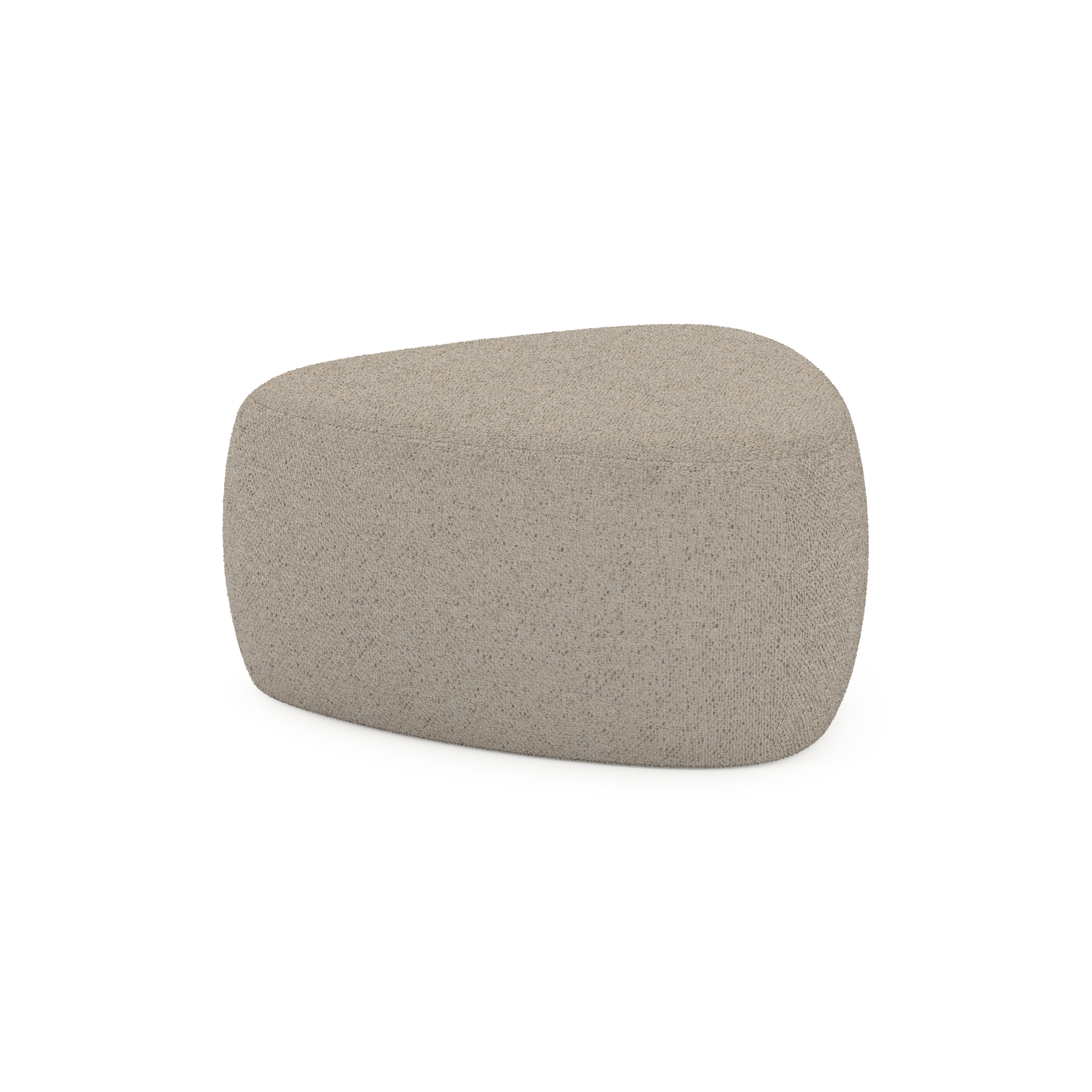 Masso poef in bora desert all weather cosytica - B 60 x D 60 x H 35 cm