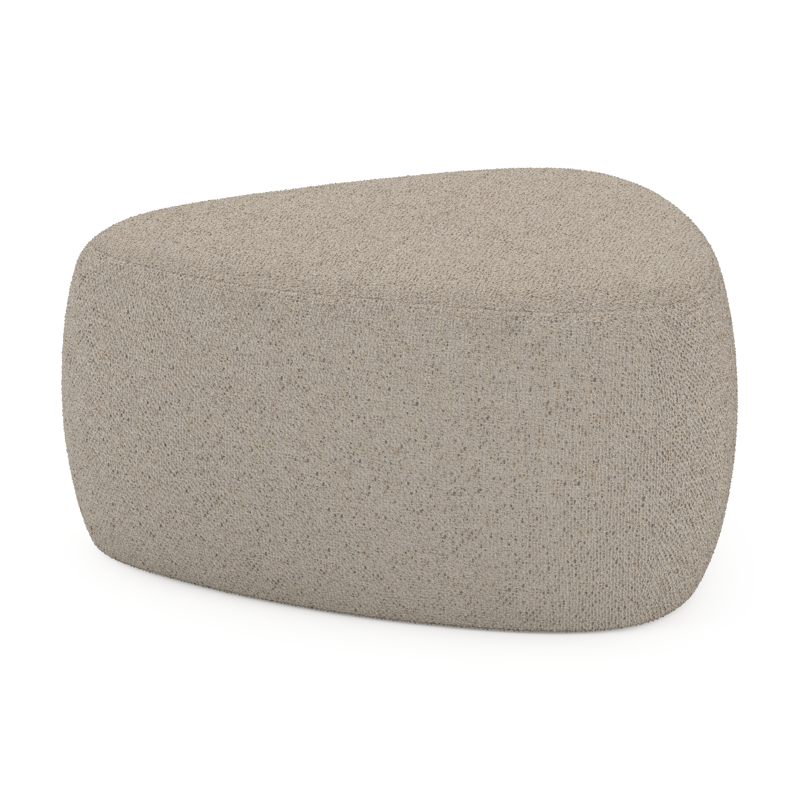 Masso poef in bora desert all weather cosytica - B 60 x D 60 x H 35 cm