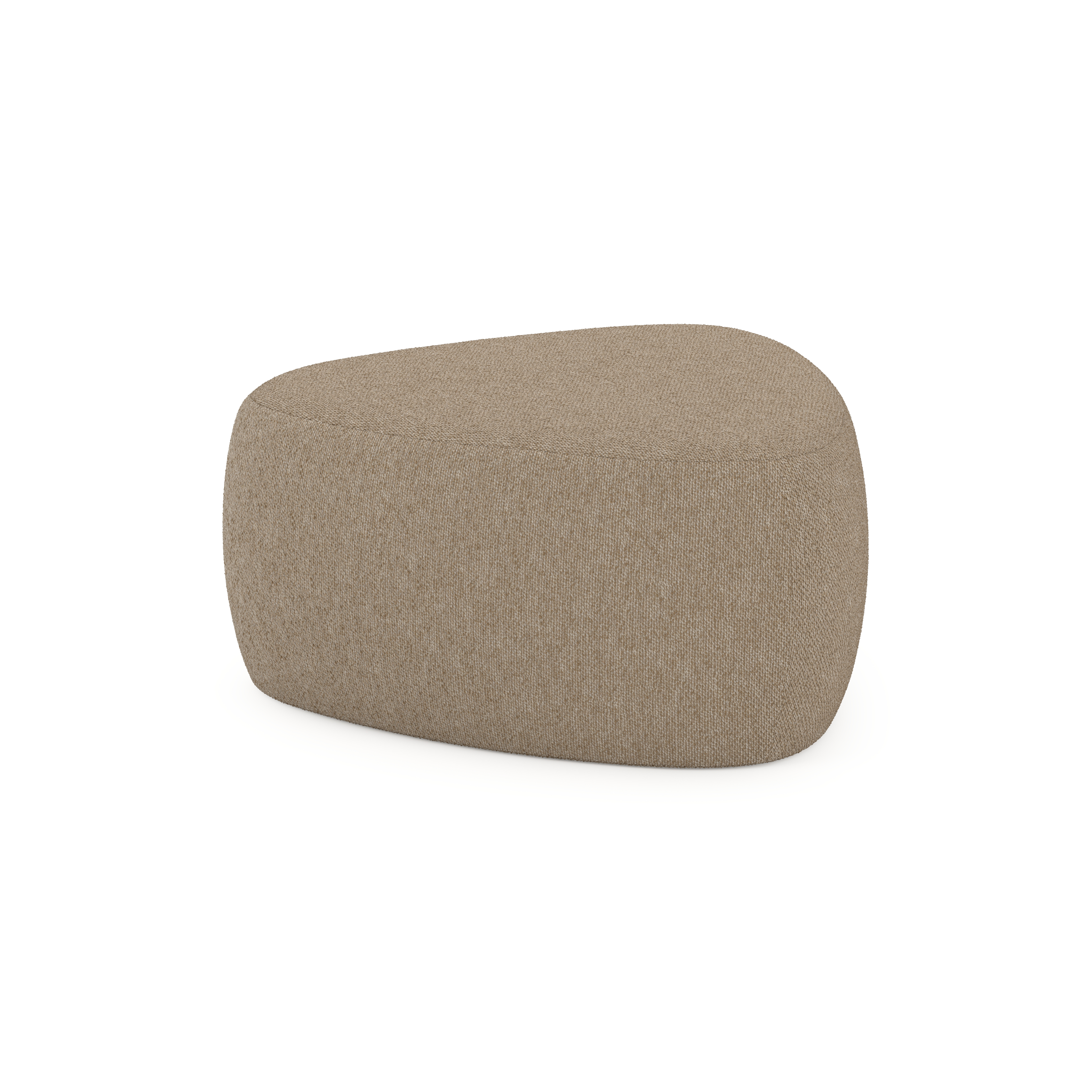 Masso poef in madagascar oak all weather cosytica - B 60 x D 60 x H 35 cm