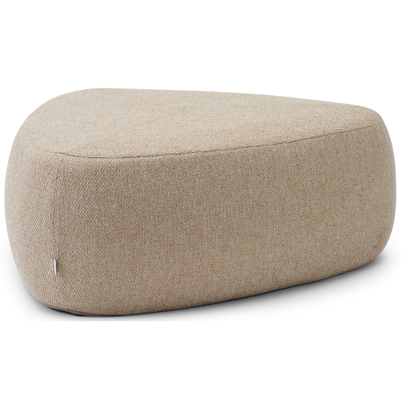 Masso poef in madagascar oak all weather cosytica - B 90 x D 90 x H 35 cm