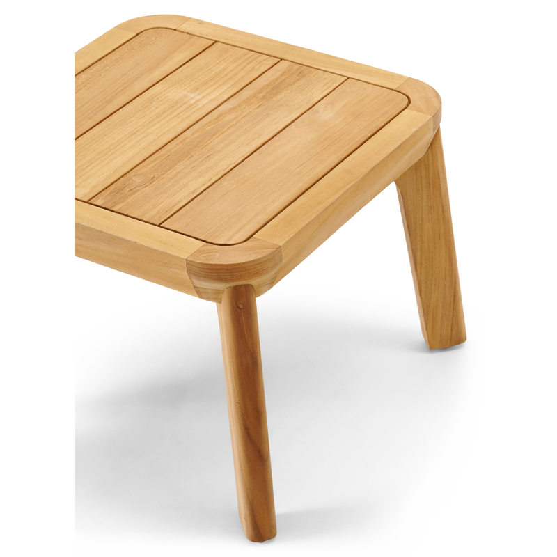 Orso bijzettafel in teak - L 45 x B 45 x H 35 cm