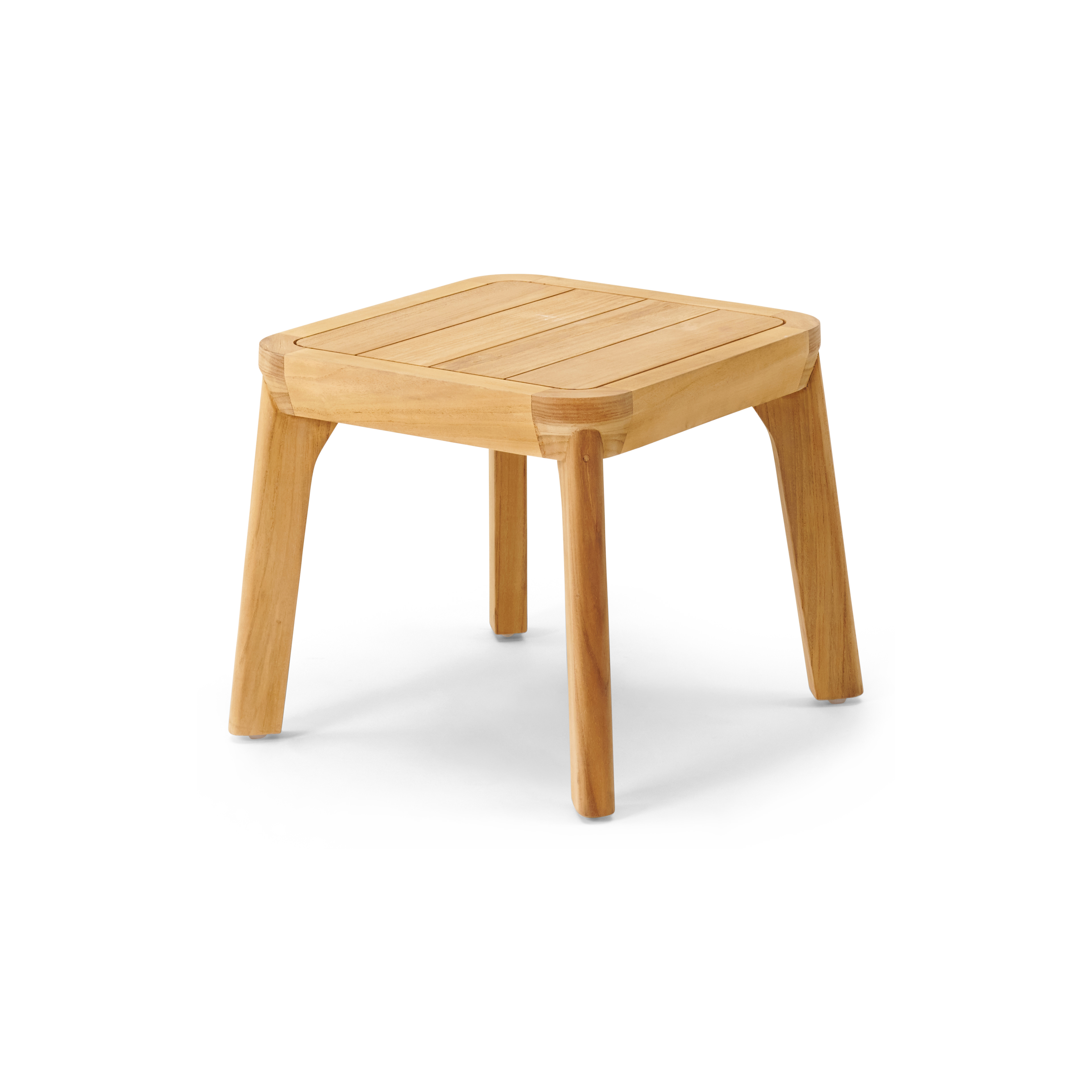 Orso bijzettafel in teak - L 45 x B 45 x H 35 cm