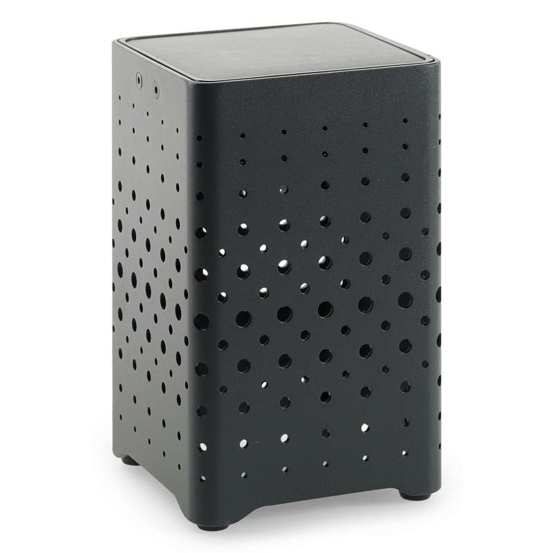 Maro lamp zwart 17 cm