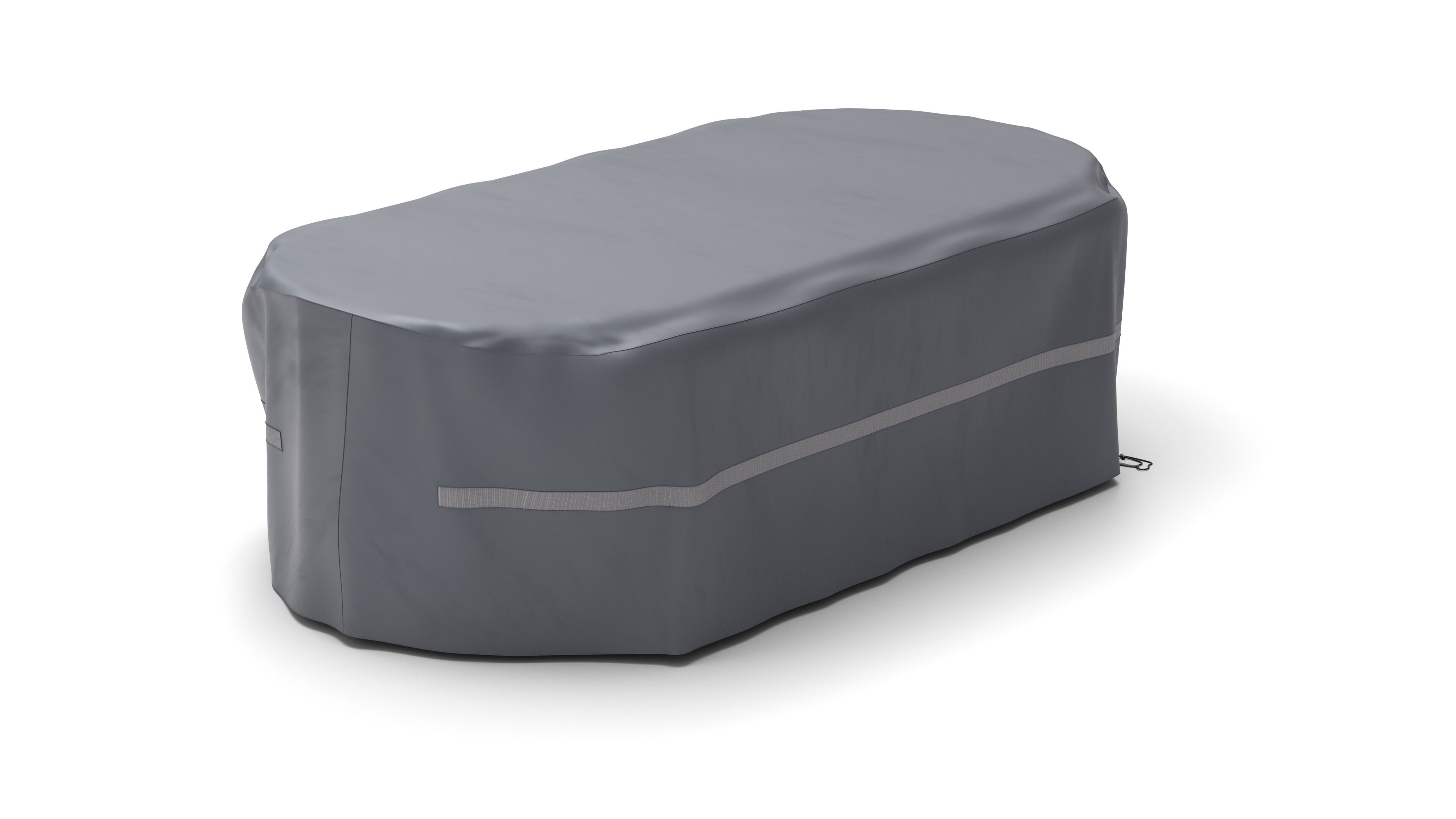 Beschermhoes voor ovale tuintafel 260 x 100 cm