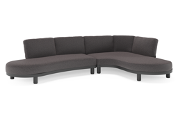 Chaise longue gauche+ 2 places organique