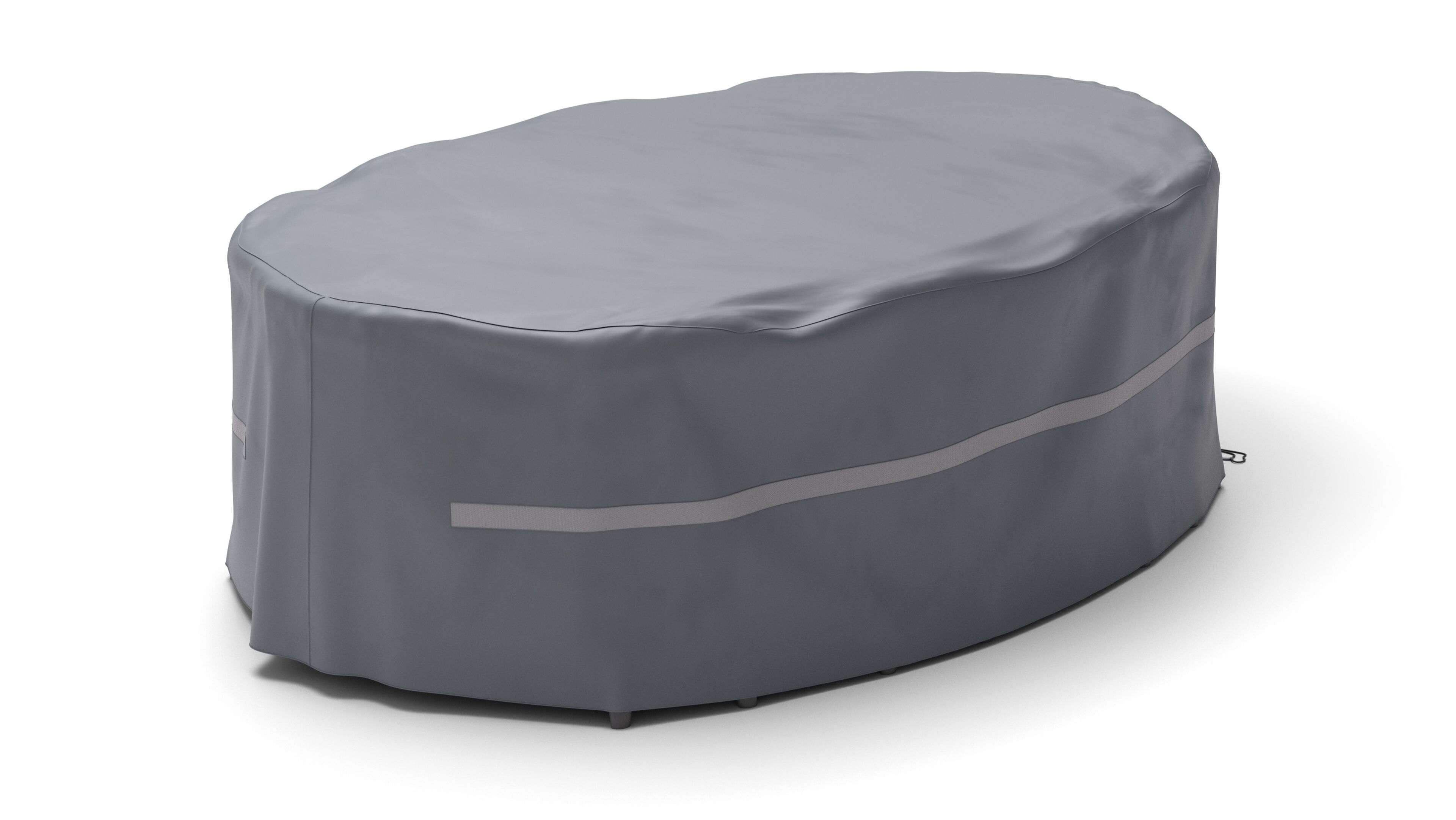 Beschermhoes voor tuintafel ovaal L 270 x B 120 cm