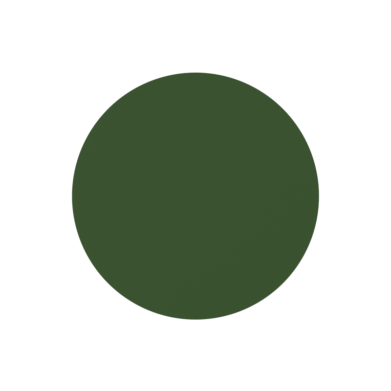 Fano tuintafel rond in groen aluminium - Dia. 85 x H 75 cm