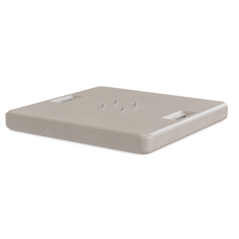 Lapido parasolvoet beige beton van 120 kg