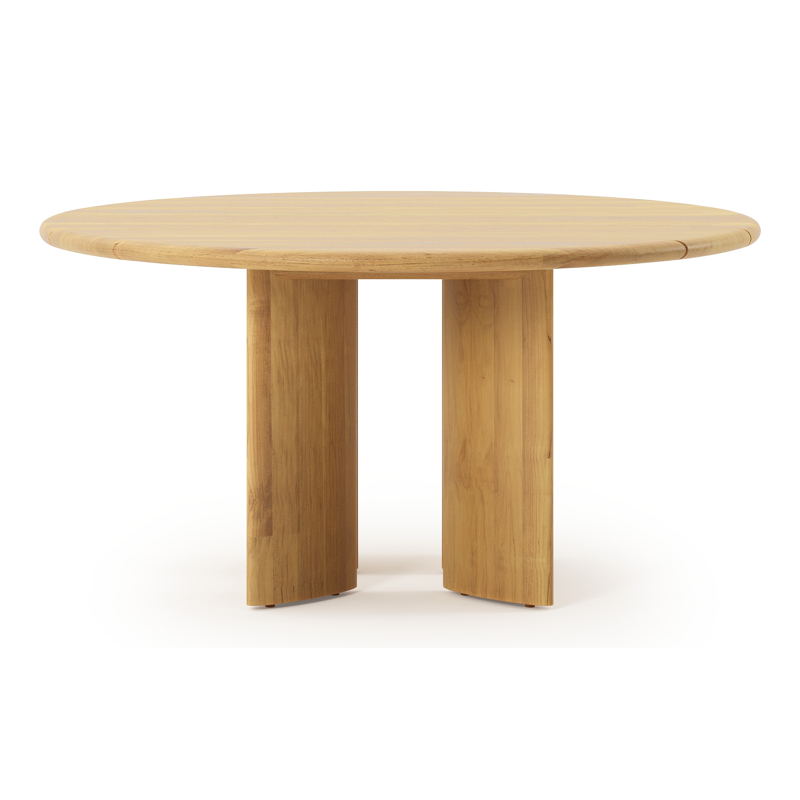 Gardo tuintafel rond in teak - Dia. 150 cm - Dia. 150 x H 75 cm