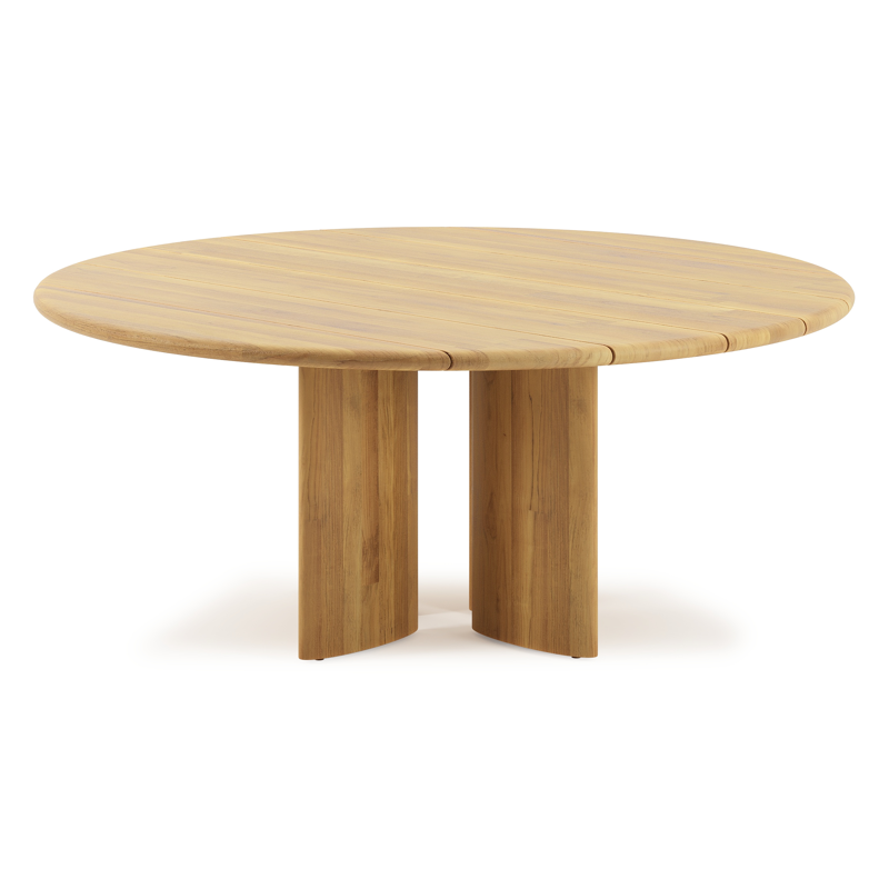 Gardo tuintafel rond in teak - Dia. 180 cm - Dia. 180 x H 75 cm