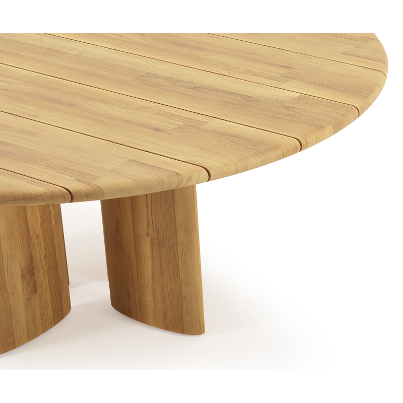 Gardo tuintafel rond in teak - Dia. 180 cm - Dia. 180 x H 75 cm