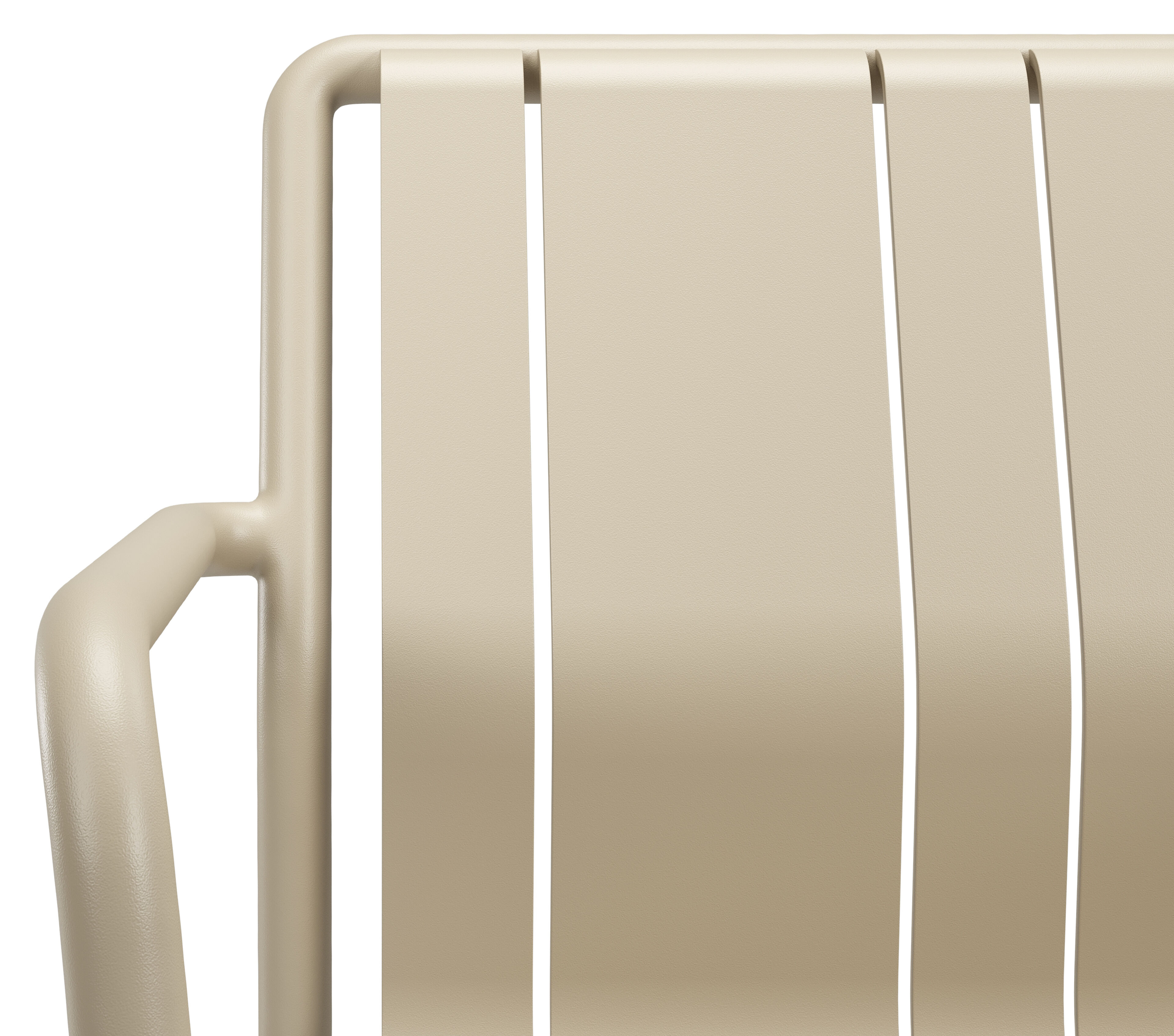 Bolito tuinstoel in beige aluminium