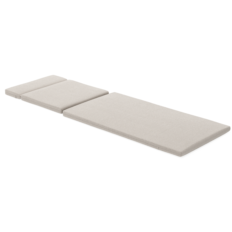 Coussin de chaise longue Alba en Weather+ Softtouch beige