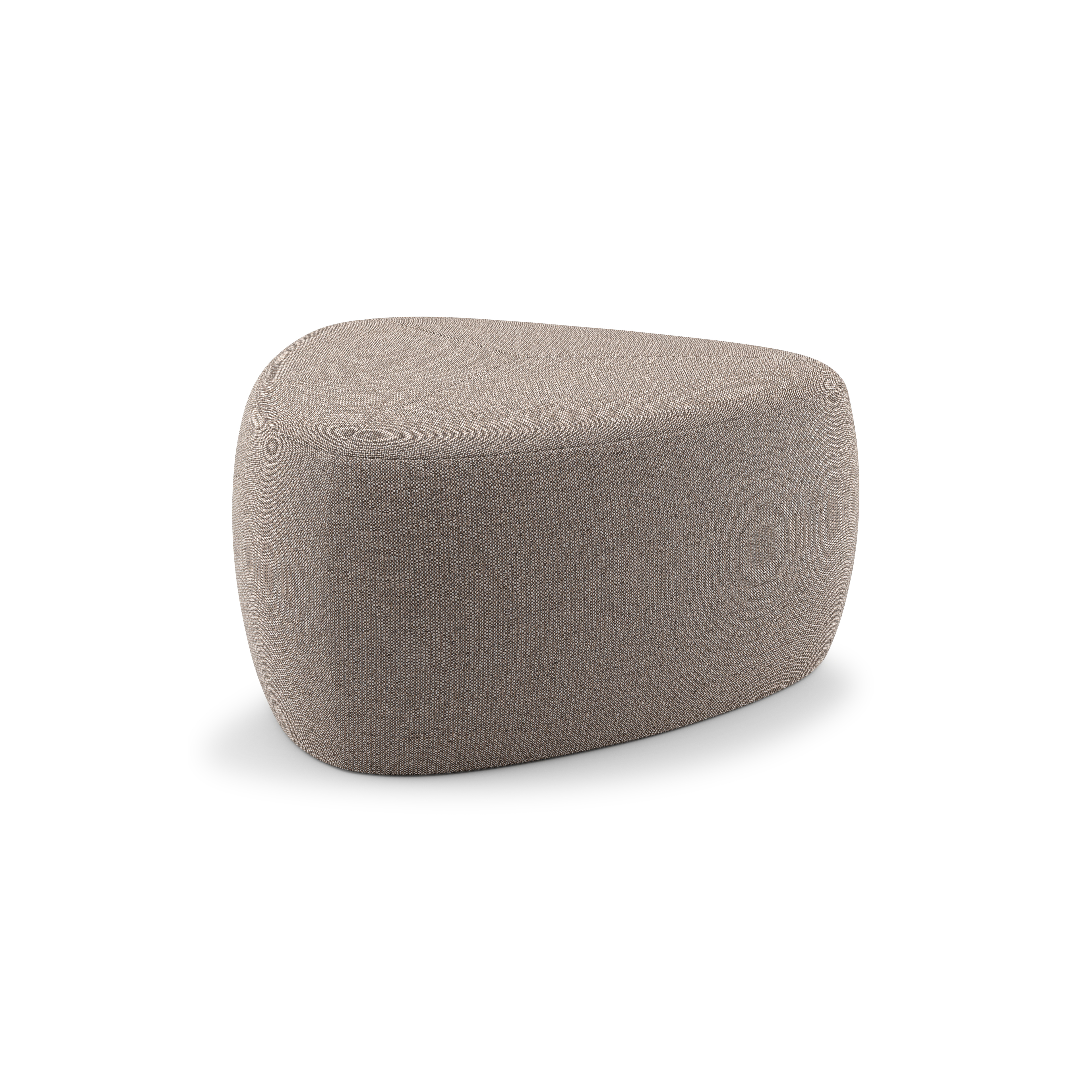 Masso poef in savane earth all weather sunbrella® luxe - B 60 x D 60 x H 35 cm