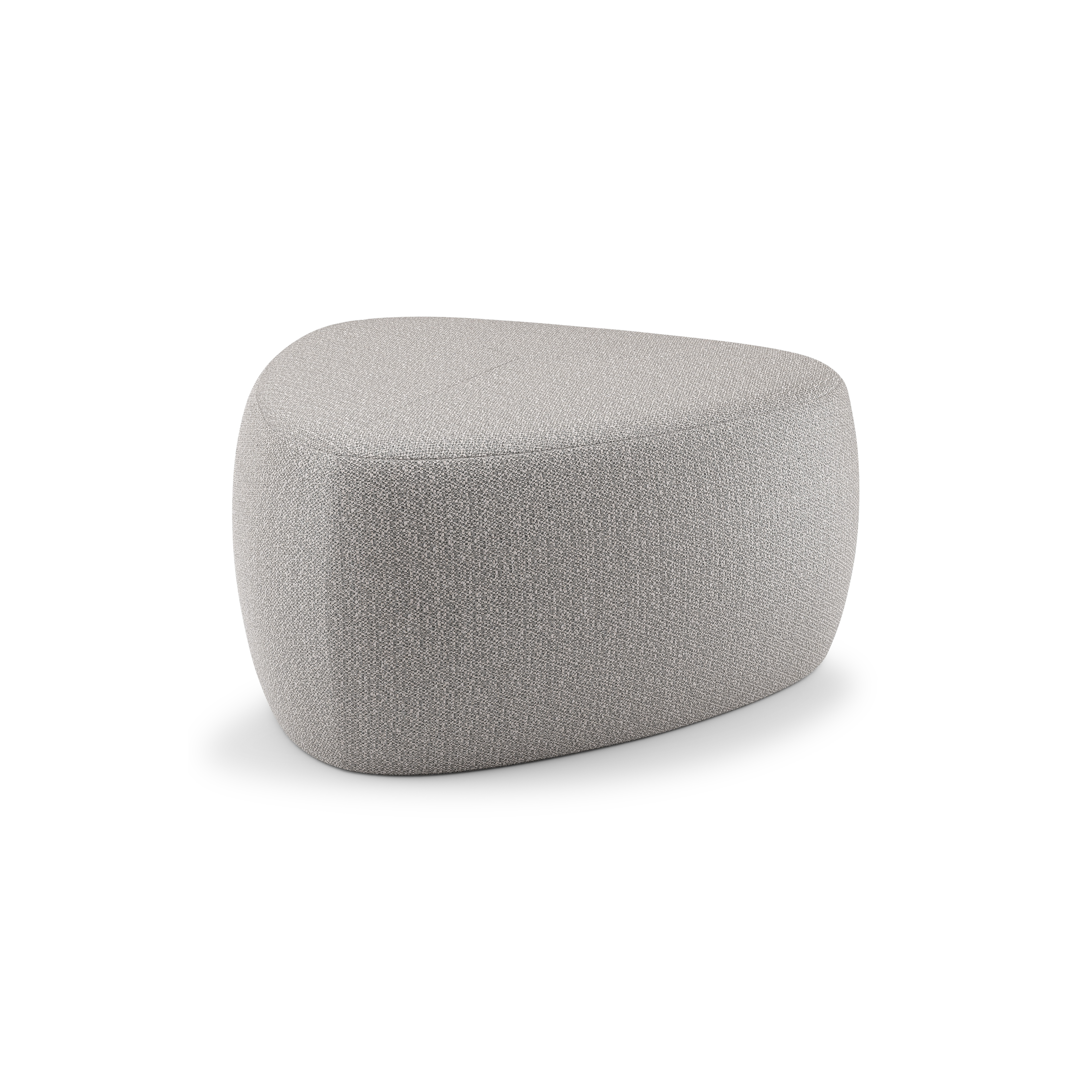 Masso poef in wander granite all weather sunbrella® luxe - B 60 x D 60 x H 35 cm