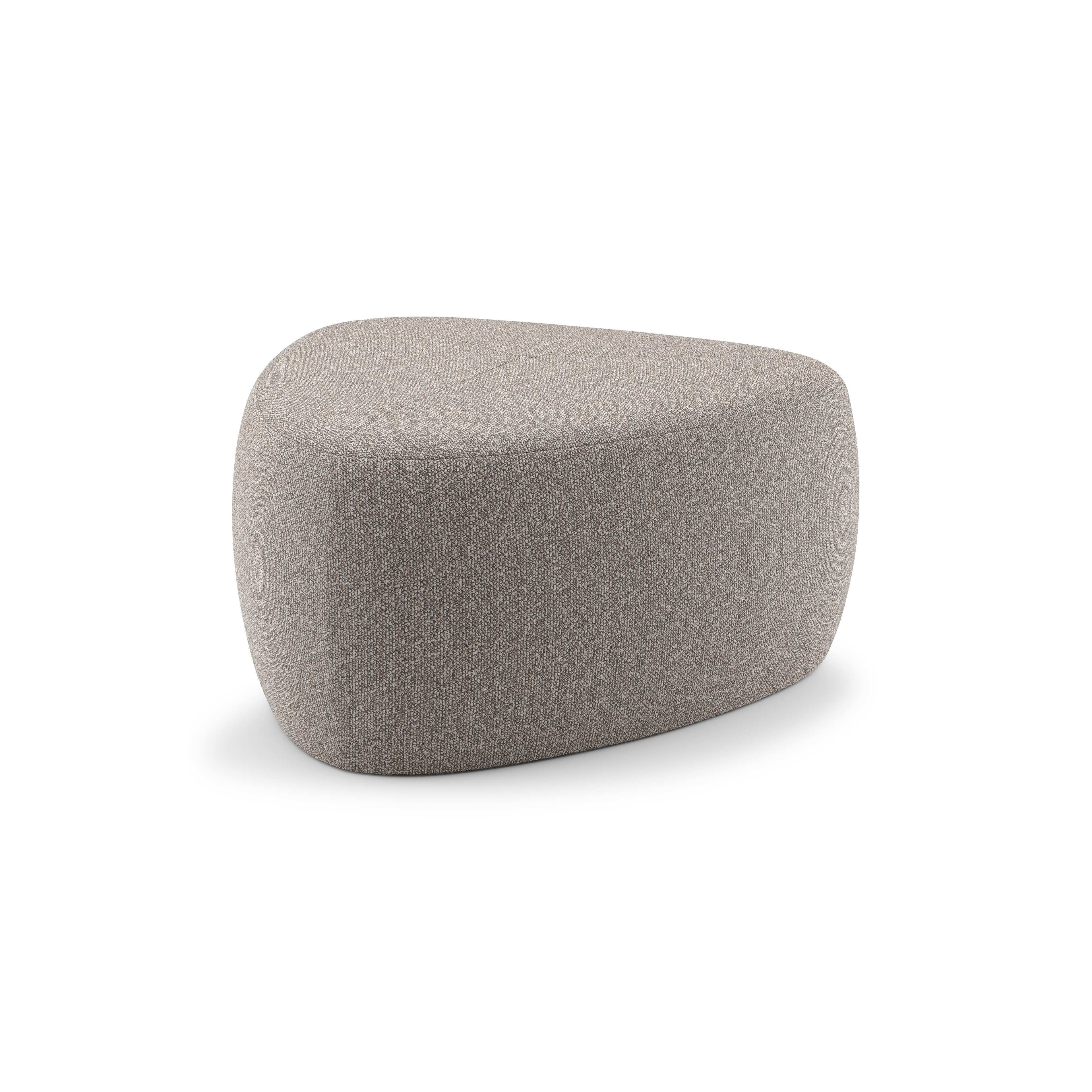 Pouf Masso en all weather sunbrella luxe wander manioc - Lrg. 60 x Prof. 60 x Haut. 35 cm
