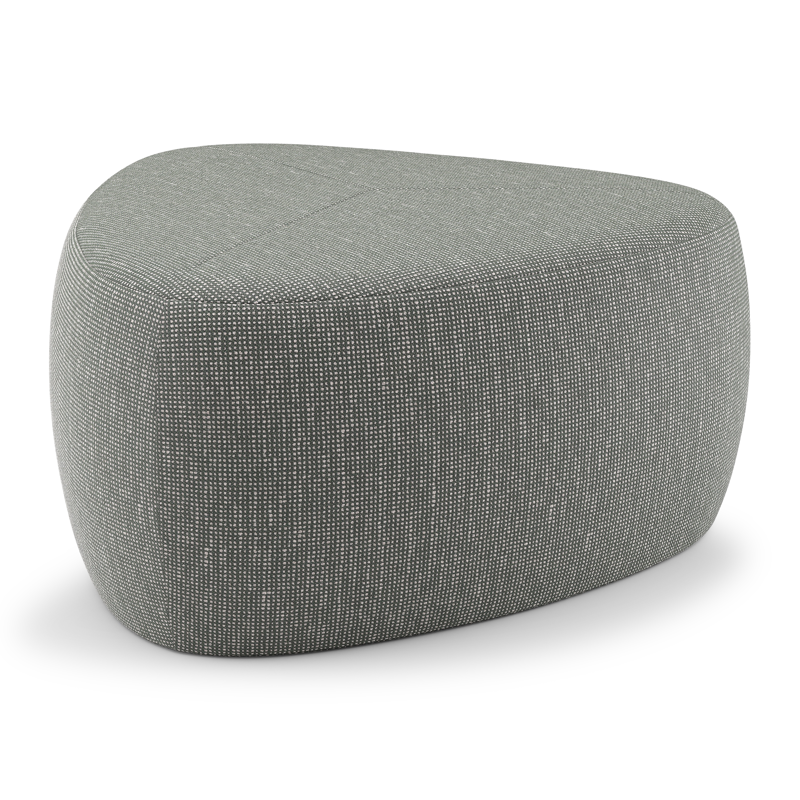 Pouf Masso en all weather sunbrella luxe slow fern - Lrg. 60 x Prof. 60 x Haut. 35 cm