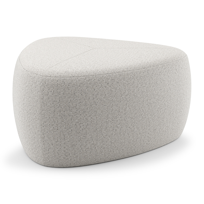 Masso poef in firenze natural all weather solica - B 60 x D 60 x H 35 cm