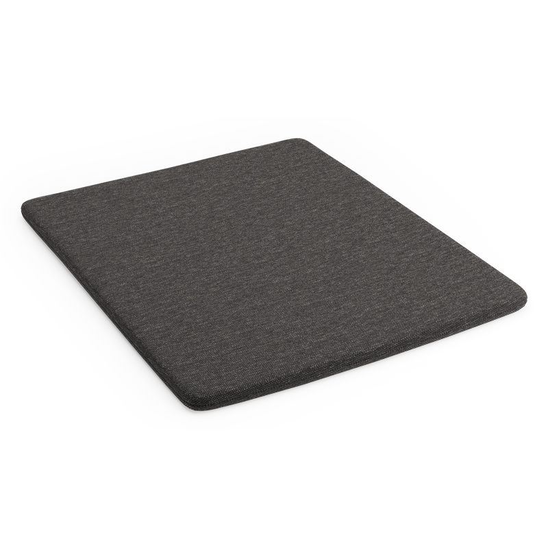 Coussin de chaise Guarda en weather+ softtouch noir