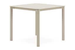 Afgerond vierkant - L 90 x B 90 x H 75 cm