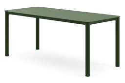 Rechthoekig afgerond - L 200 x B 80 x H 75 cm