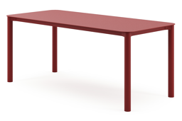 Rechthoekig afgerond - L 200 x B 80 x H 75 cm