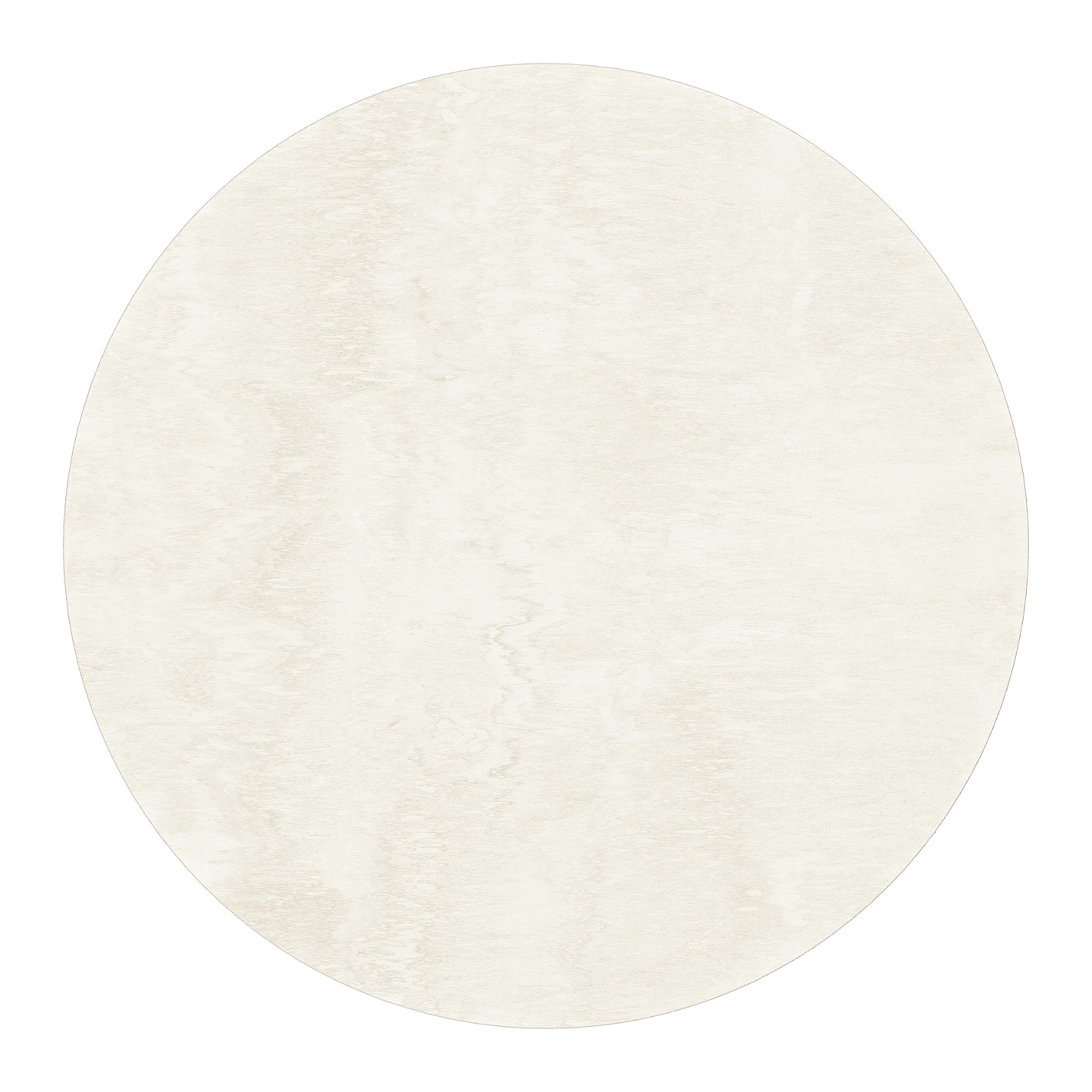 Erla loungetafel in beige aluminium en beige verticaal geweven ronde rope en beige sintered stone - Dia. 60 x H 35 cm