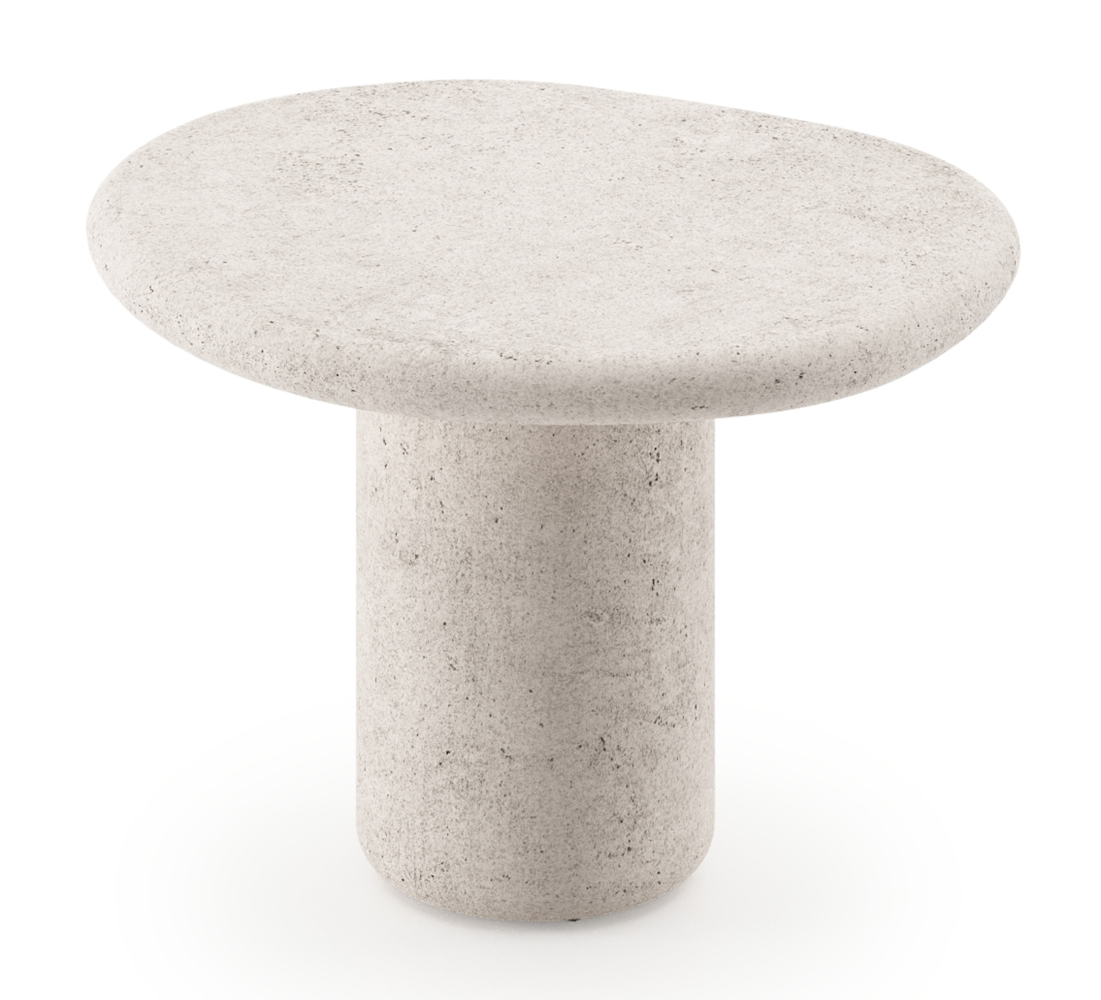 Globo loungetafel in grijs beton - Dia. 60 x H 40 cm