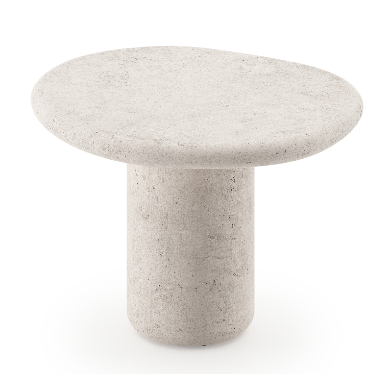 Globo loungetafel in grijs beton - Dia. 60 x H 40 cm