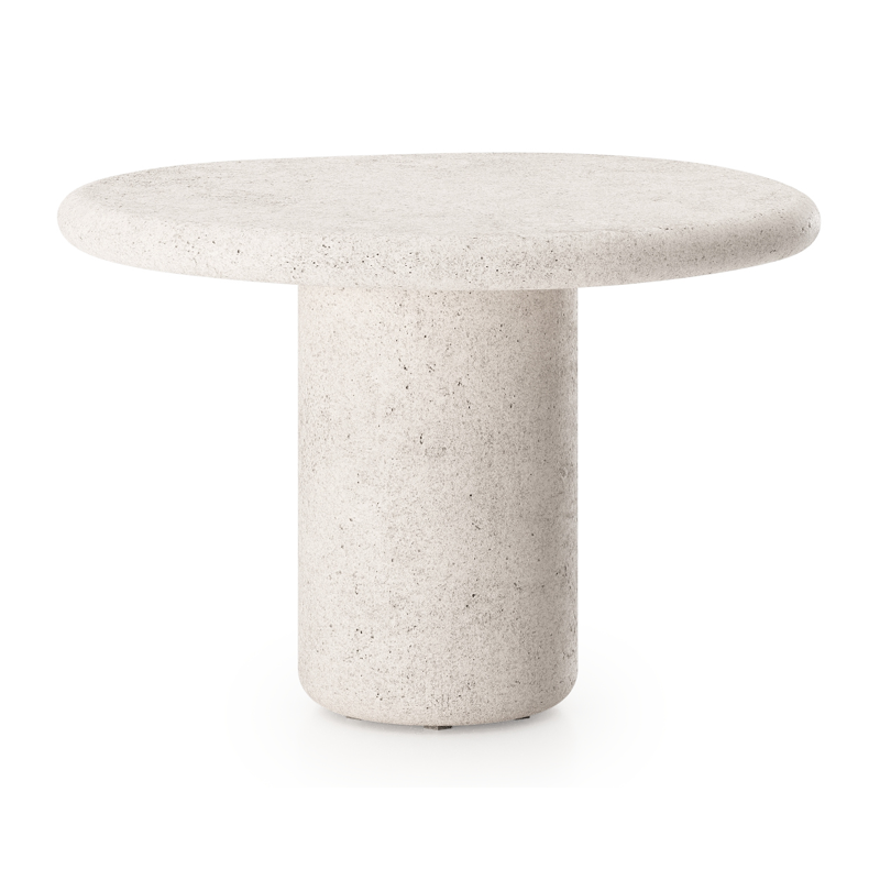 Globo loungetafel in grijs beton - Dia. 60 x H 40 cm