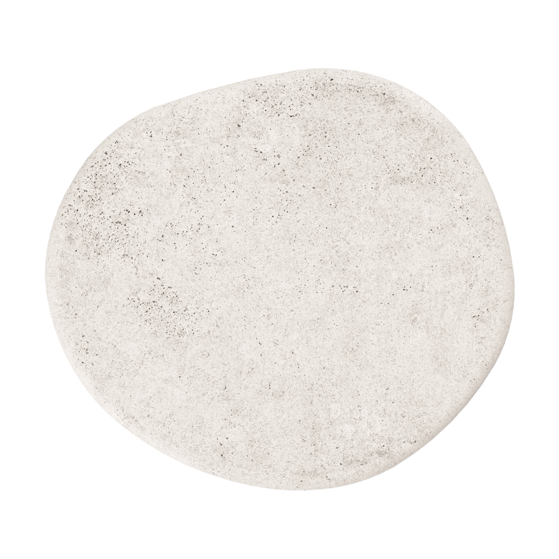 Globo loungetafel in grijs beton - Dia. 60 x H 40 cm