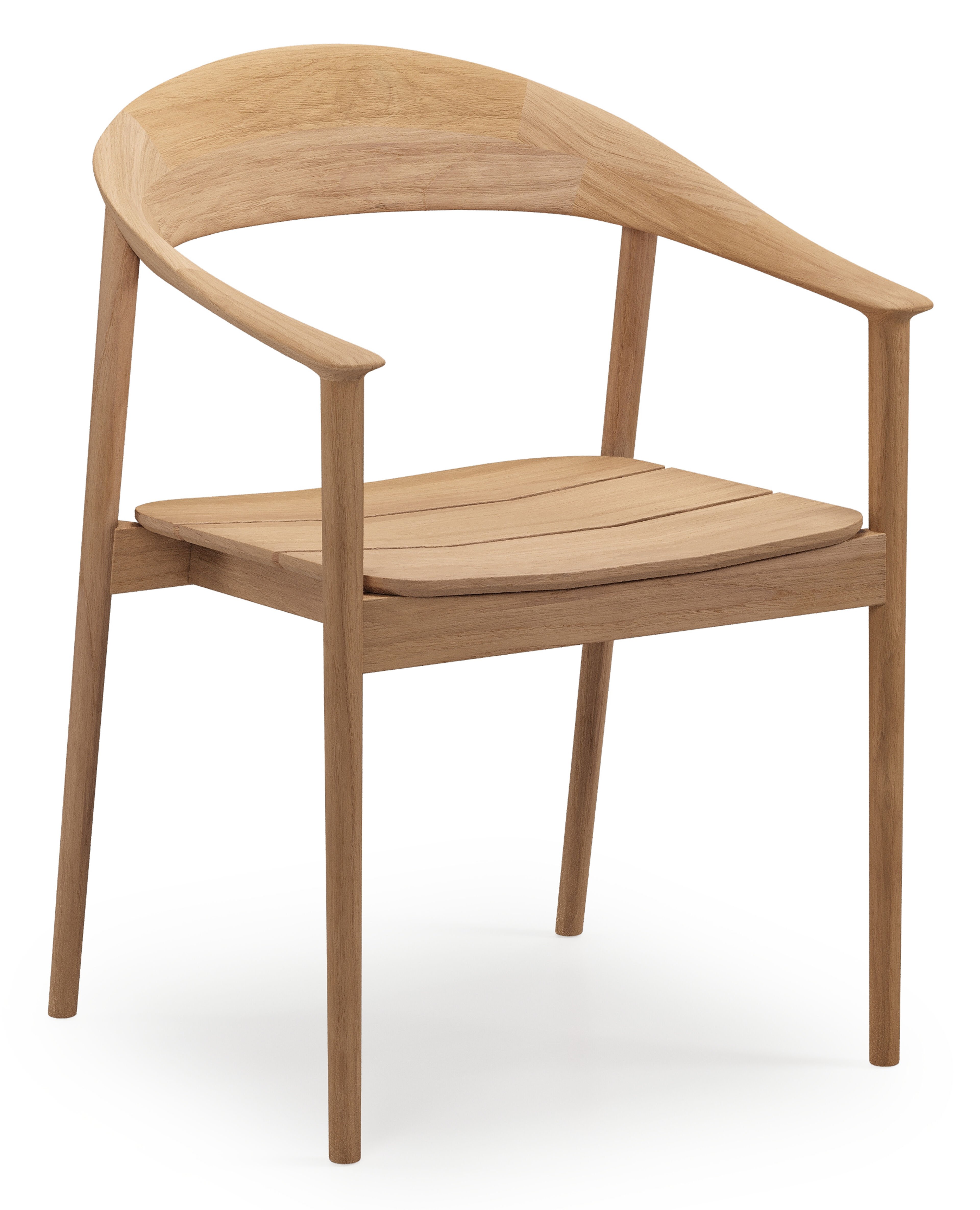 Chaise de jardin Cerso en teak