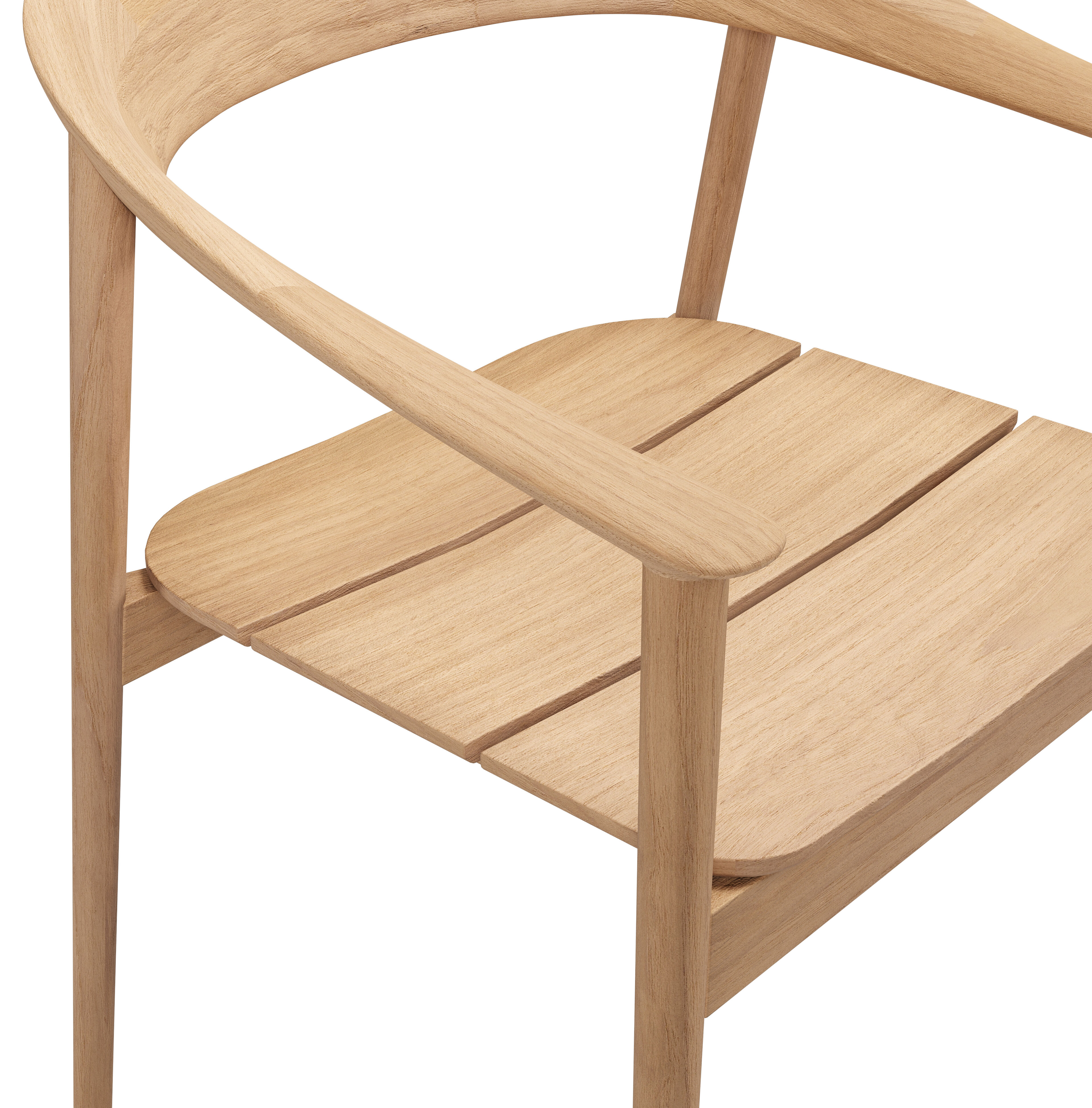 Chaise de jardin Cerso en teak