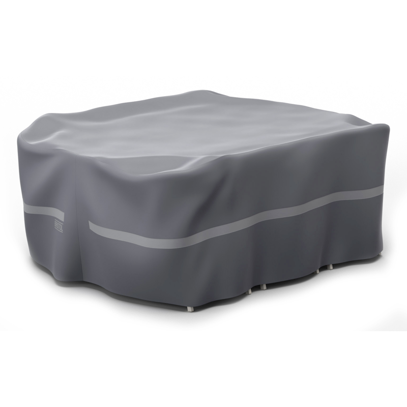 Beschermhoes voor Estella tuintafel rechthoekig afgerond - L 200 x B 100 x H 75,5 cm